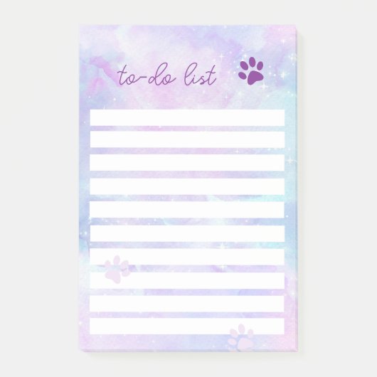 Vet to List Pay Print Post-it Klebezettel (Vorderseite)