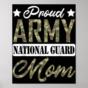 Vete, Militär-Familie der Mama der Proud-Armee Poster