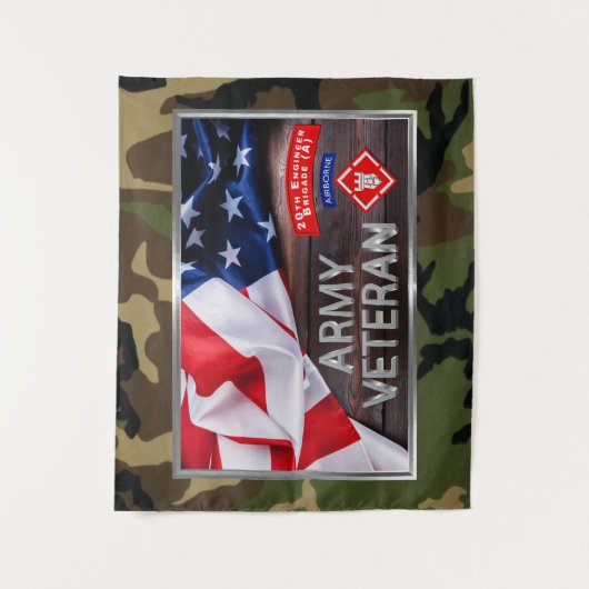 Veteran 20. Ingenieur Brigade-Im Flugzeug Wandteppich (Vorderseite)