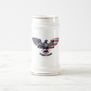Veteran American Eagle „Stolz darauf, gedient zu h Bierglas