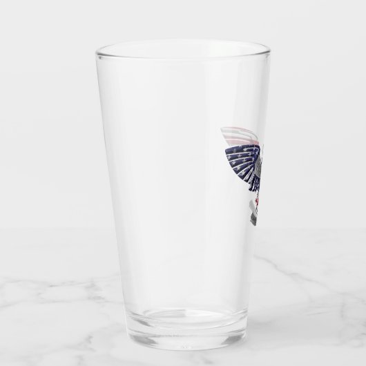 Veteran American Eagle "Stolz, gedient zu haben" Glas (Rechts)