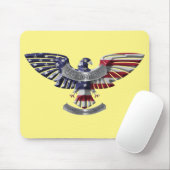 Veteran American Eagle "Stolz, gedient zu haben" Mousepad (Mit Mouse)