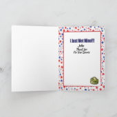 Veteran Army Dankeschön-Karte Karte (Innenseite)