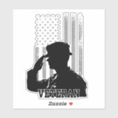 Veteran Aufkleber (Blatt)