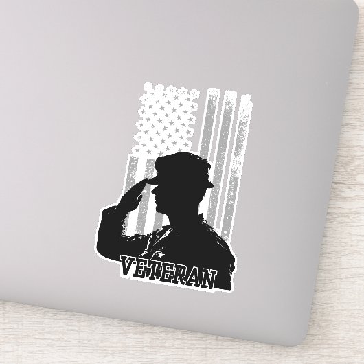 Veteran Aufkleber (Detail)