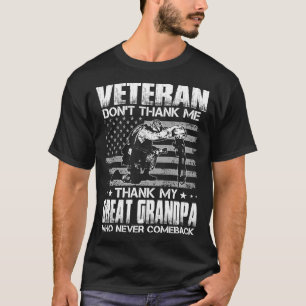 Veteran bedanke sich nicht bei meinem großen GRAND T-Shirt