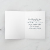 Veteran-Beileid-Adler mit Flagge Karte (Innenseite)