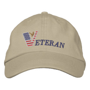 Veteran bestickte Cap Baseballkappe