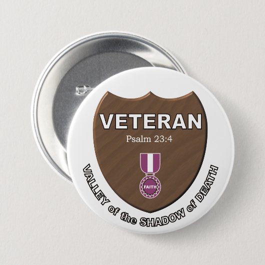 Veteran Button (Vorne & Hinten)