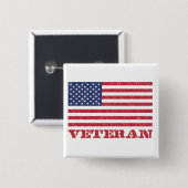 Veteran Button (Vorne & Hinten)