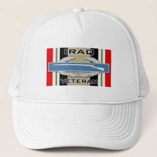 Veteran CIB der Irak Truckerkappe