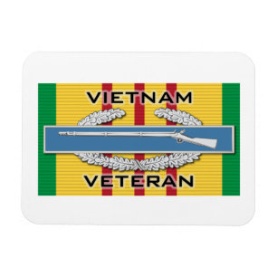 Veteran CIB Vietnam Magnet