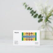 Veteran CIB Vietnam Visitenkarte (Stehend Vorderseite)