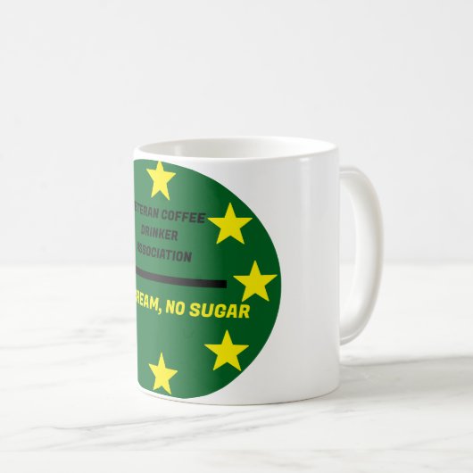Veteran Coffee Tasse (VorderseiteRechts)