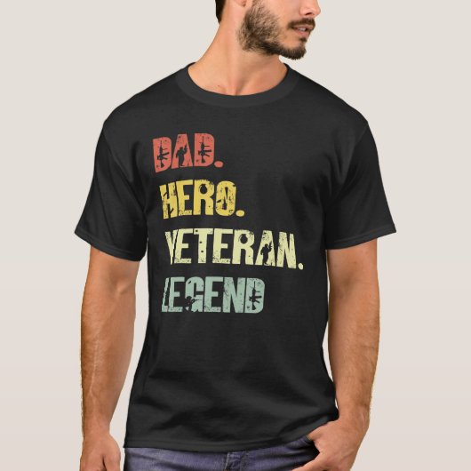 Veteran Dad T-Shirt (Vorderseite)