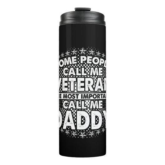 Veteran Daddy Thermosbecher (Vorderseite)