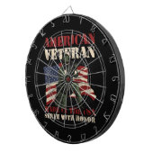 Veteran Dartscheibe (Vorderseite rechts)