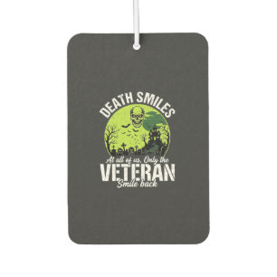 Veteran Death Smiles Halloween Design_1 Autolufterfrischer
