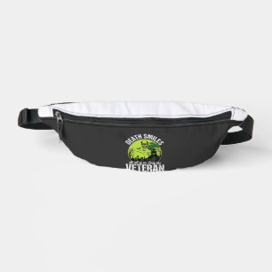 Veteran Death Smiles Halloween Design_1 Bauchtasche