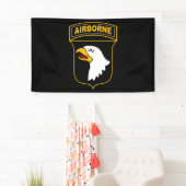 Veteran der 101. Luftlandedivision Banner (Insitu)
