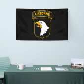 Veteran der 101. Luftlandedivision Banner (Messeveranstaltung)