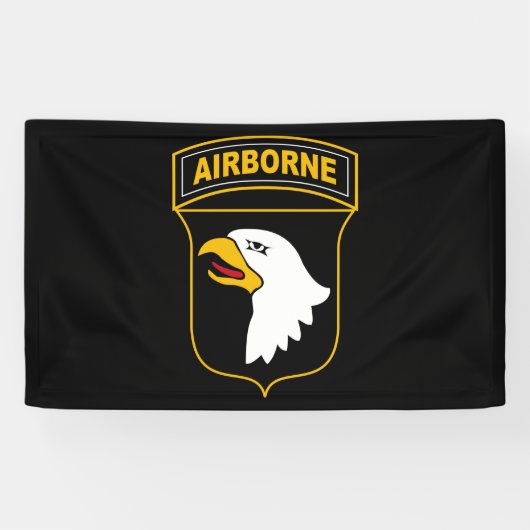 Veteran der 101. Luftlandedivision Banner (Horizontal)