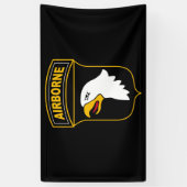 Veteran der 101. Luftlandedivision Banner (Vertikal)