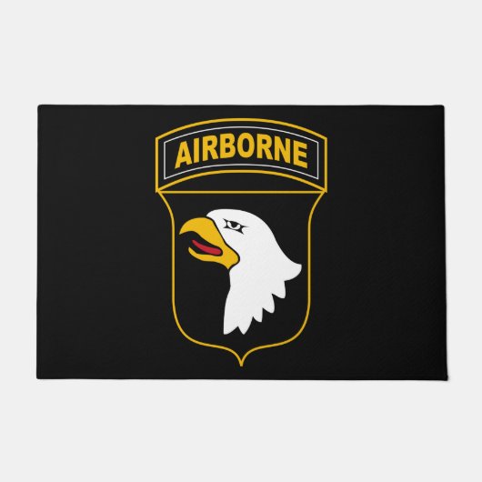 Veteran der 101. Luftlandedivision Fußmatte (Vorderseite)
