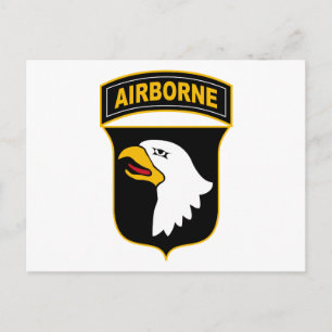 Veteran der 101. Luftlandedivision Postkarte