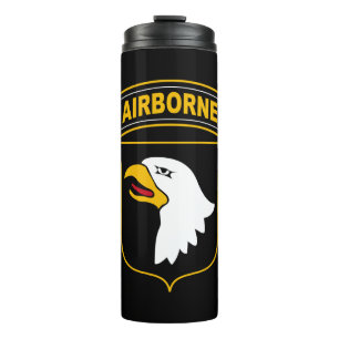 Veteran der 101. Luftlandedivision Thermosbecher