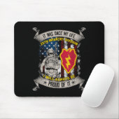 Veteran der 25. Infanteriedivision Schofield Barra Mousepad (Mit Mouse)