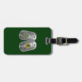 Veteran der 4. Infanteriedivision Gepäckanhänger (Vorderseite horizontal)