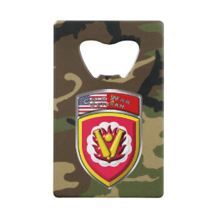 Veteran der 59. Ordnance Brigade aus dem Kalten Kr Geldbeutel Flaschenöffner
