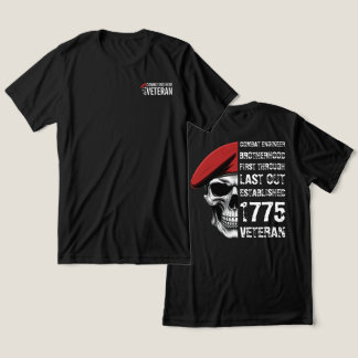 Veteran der Combat Engineer Brotherhood Tri-Blend Shirt