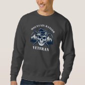 Veteran der Gebirgsjäger Sweatshirt (Vorderseite)