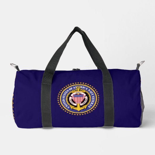 Veteran der Marine Duffle Bag (Vorderseite)