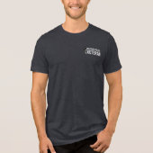 Veteran der Militärpolizei-Bruderschaft Tri-Blend Shirt (Vorderseite)