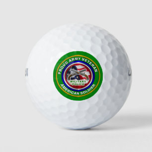 Veteran der Militärpolizei Golfball