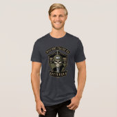 Veteran der Militärpolizei K9 Tri-Blend Shirt (Vorderseite voll)