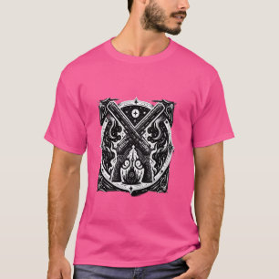Veteran der Militärpolizei Soldat gekreuzte Pistol T-Shirt