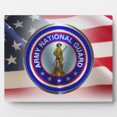 Veteran der Nationalgarde Fotoplatte (Vorderseite)