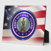 Veteran der Nationalgarde Fotoplatte (Seite)