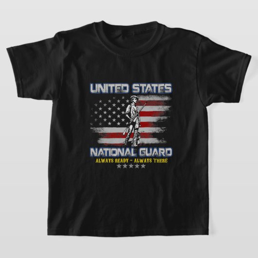 Veteran der Nationalgarde ist immer bereit für die T-Shirt (Ablage )