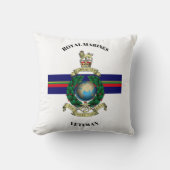 Veteran der Royal Marines Kissen (Vorderseite)