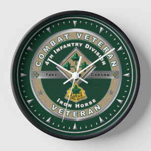 Veteran des 4. Infanterie-Divisions-Kampfes Uhr