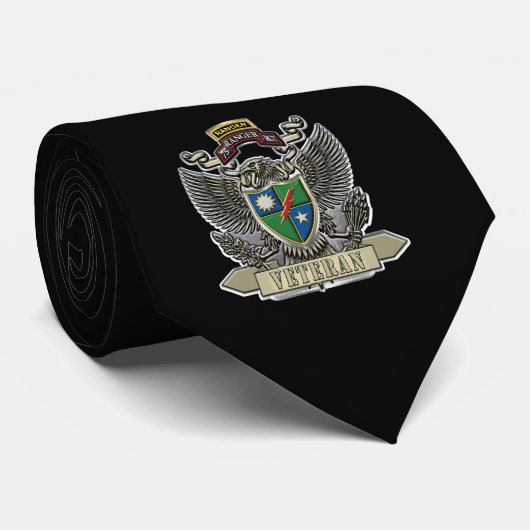 Veteran des 75. Ranger-Regiments Krawatte (Gerollt)