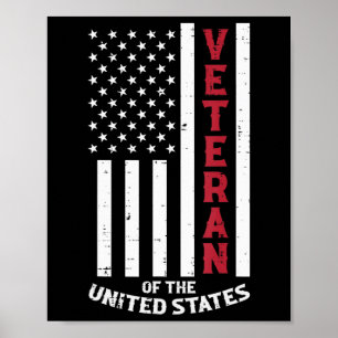 Veteran des Gedenktages der Vereinigten Staaten Poster