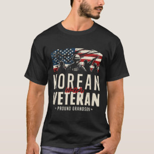 Veteran des Koreakrieges, Proud Grandson Pride Ser T-Shirt
