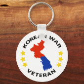 Veteran des Koreakrieges Schlüsselanhänger (Vorderseite)