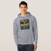 Veteran des Marine Corps Hoodie (Vorne ganz)